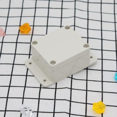63*58*35mm F20-2 IP65 junction box waterproof Abs small plastic box With wall mounting fringe for electric junction enclosure