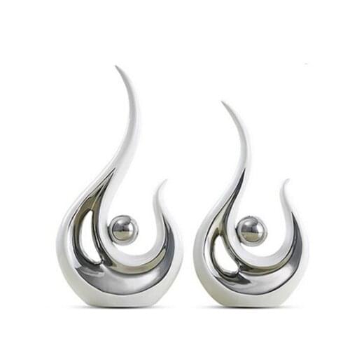 Deer antler sculpture sculpture handicraft decoration art Home Furnishing deer copper jewelry ornaments happy family