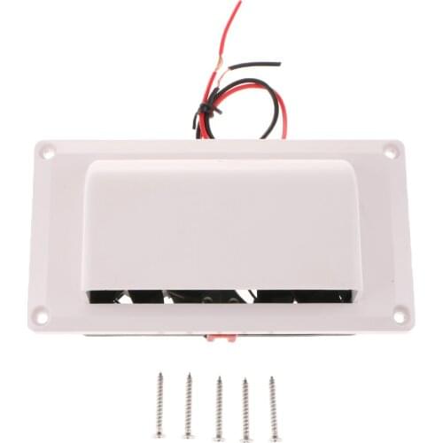 RV Caravan Motorhome Trailer Inner Side Air Vent Ventilation Exhaust Fan 12V