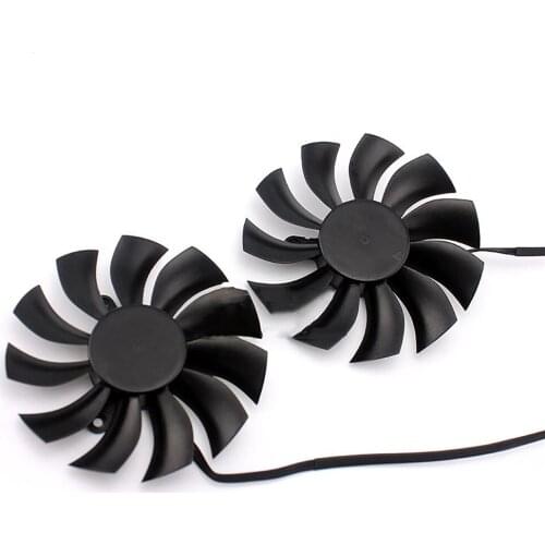 Cooling Fan Replacement PLA09215B12H Video Card Cooler Fans for EVGA GTX950/960/970/980/980Ti ACX2.0 Graphics Card Repair Kit