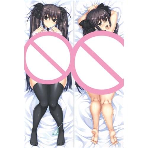 MMF galgame Tenioha! 2 ~Nee, Motto Ecchi Na Koto Ippai Shiyo?~ characters sexy Yuzuki Hinata pillow cover anime body Pillowcase