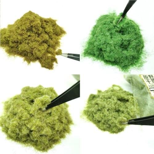 3mm Model Plant Grass Powder Toy Multiple Colors Selection Building Sand Table Production Simulation Garden Simulation Grass