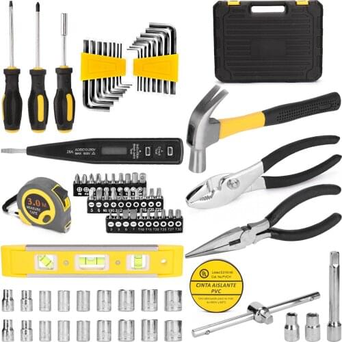 78pcs Screw Driver Sets Household Combination Tool Set Hardware Tool Box Hand Tools Screwdriver Kit