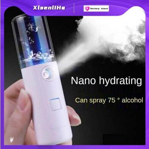 Nano Mist Facial Sprayer Beauty Instrument USB Humidifier Rechargeable Nebulizer Face Steamer Moisturizing Beauty