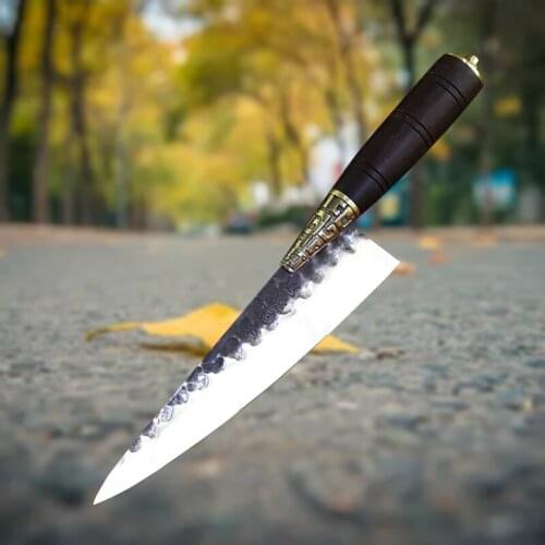 5Cr15MoV Stainless Steel 8 inch Chef Knife Handmade Forged Kitchen Slicing Cutter Meat Cleaver Butcher Vegetable Knife