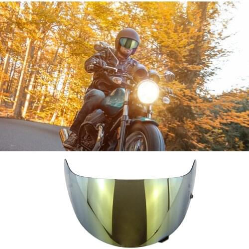 Helmet Visor Lens High Flexibility UV Protection Safe Full Face Motorcycle Helmet Lens for CL-16 CL-17 CL-ST CL-SP CS-R1 CS-R2