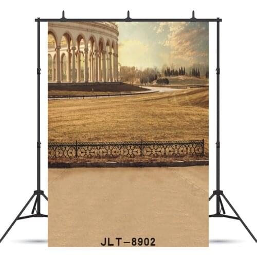 Sky Palace Grass Vinyl Photographic Background Customized For Wedding Portrait Baby Shower Backdrop Photocall Booth Studio