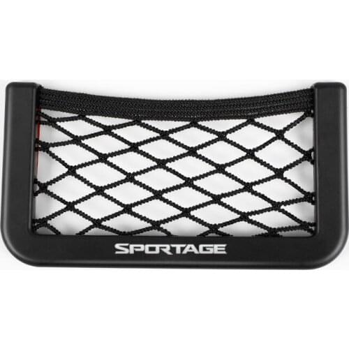 Car Storage Net Bag Phone Holder Pocket Organizer for KIA Sportage Accessories
