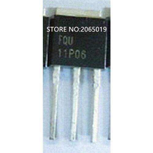 10PCS FQU11P06 FQU11P06TU PQU-11P06 11P06 TO-251