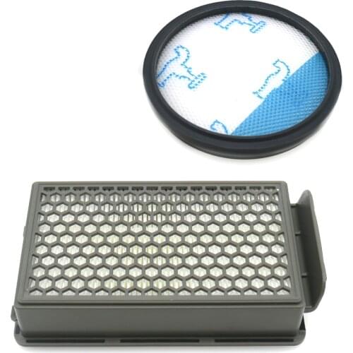2pcs/lot Filter Kit for Rowenta HEPA RO3715 RO3759 RO3798 RO3799 RO3718 vacuum cleaner parts kit Compact power accessories