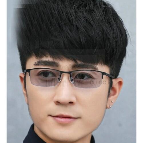 2019 Transition Sun Photochromic Reading Glasses Men adjustable vision With Multifocal Diopter Progressive Reading Glasses FML