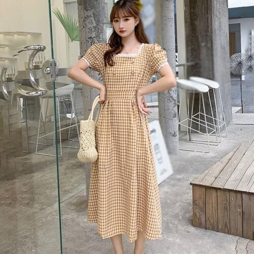 Модные платья в клетку ETOSELL China At AliExpress