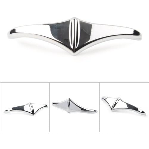 Chrome Motorcycle Rear Fender Accent Leading Edge Tip Trim Decorative Cover For Harley Touring Street Glide