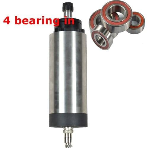 CNC spindle 1.5kw 220v ER16 24000rpm air cooled SPINDLE MOTOR for cnc milling machine