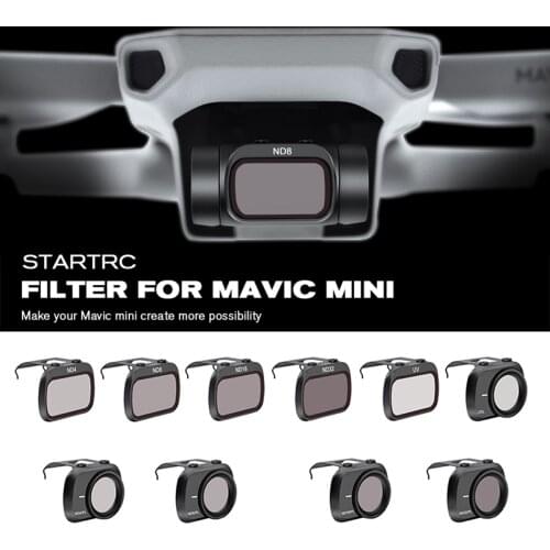 STARTRC Mavic Mini Lens ND4/ND8/ND16/ND32/MCUV/CPL Set Filter For Mavic Mini Drone Lens ND8 ND16 ND32 ND64 PL Accessories Kit