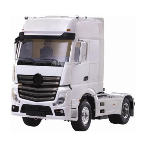 Actros Unpainted Benz tractorTruck 1851 Body for 1/14 Tractor Truck Tamiya RC4 RC SCA 1851 #56335 56342 MAN BENZ