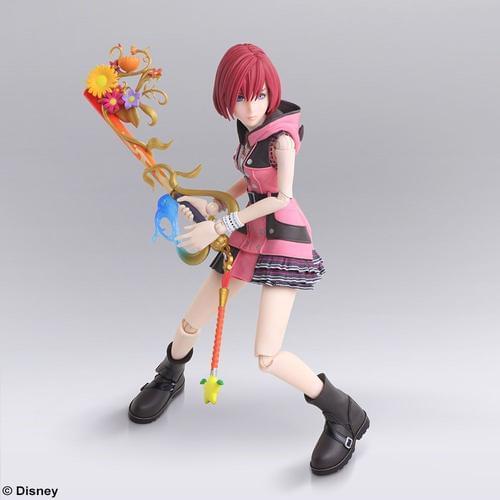 Original Bring Arts Kingdom Hearts III Kairi PVC Action Figure Toy Model 14cm