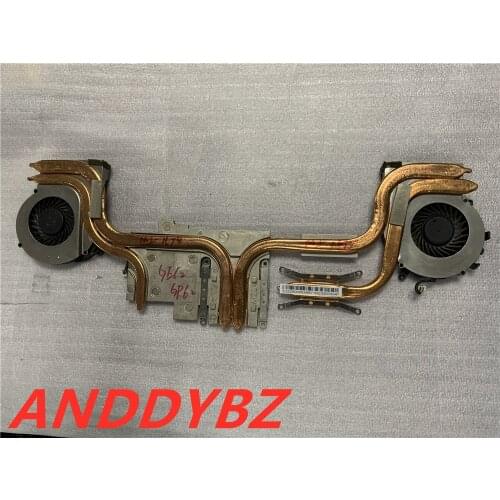 Genuine E322500053 FOR MSI COOLING CPU/GPU FAN W/ HEATSINK GE62 6QF APACHE PRO-233 Test OK and free shipping