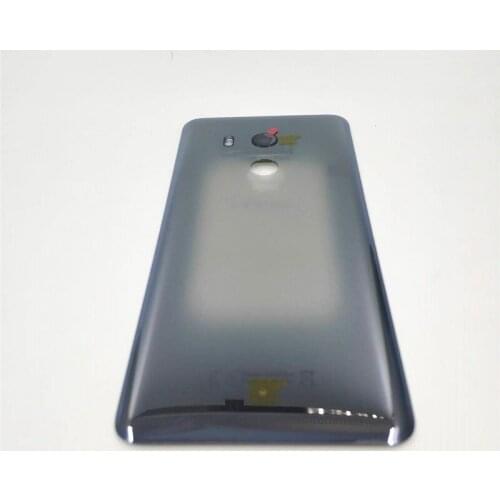 Original Glass Back Rear Housing Door For HTC U11 Plus Back Battery Cover Case With Camera Lens Replacement Parts