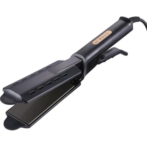 Professional Steam Hair Ceramic Vapor Hair Curler Salon hair Flat Iron Hair Straightening Iron Curler Styler Hair Styling Tool