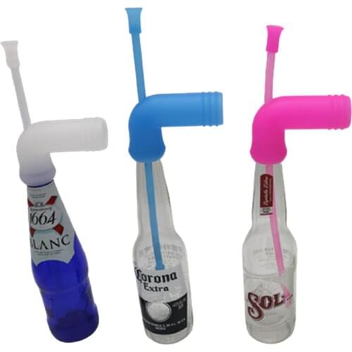Factory Direct Selling Silicone Flexible Tube Beer Bongs,Beer Chug,Beer Snorkel