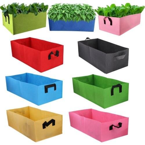 1PCS Garden square Planting Bag Without cloth proof Breathable seedling Growth bag indoor cultivation