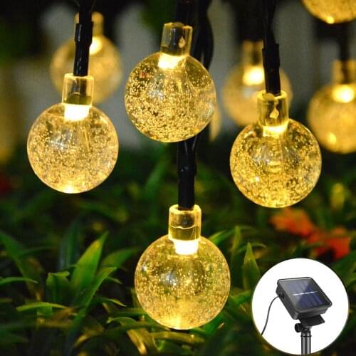 Solar Powered LED Garden lamp Outdoor Fairy Solar light String Garden Decoration lights For Garden Street Lawn Outdoor lighting