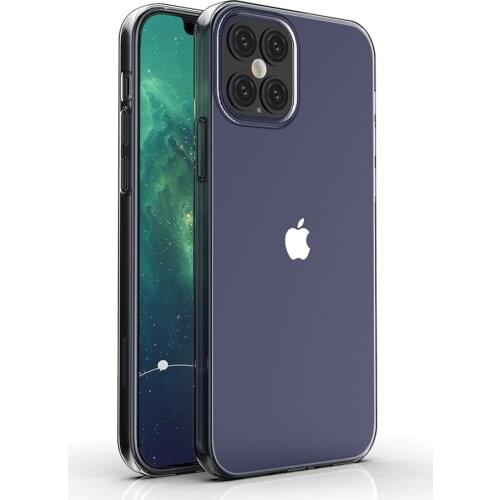 For iPhone 13 12 iPhone12 Mini 11 Pro XS Max XR X 8 7 6 Plus SE Thin Soft TPU Silicone Gel Transparent Case Camera Protect Cover