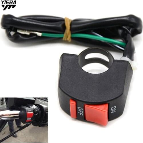 Universal Motorcycle Handlebar With ON/OFF Fog Light Switch Button FOR Honda XADV 750 CBR250R VFR 1200/F ST 1300 Black SpiRit