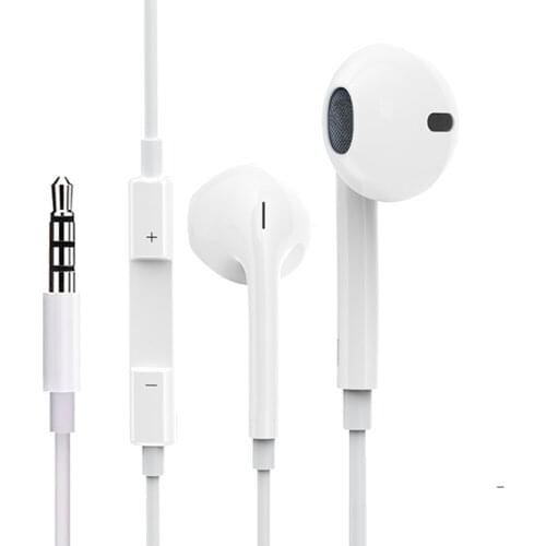 3.5mm In Ear Earphone With Mic / Volume Control