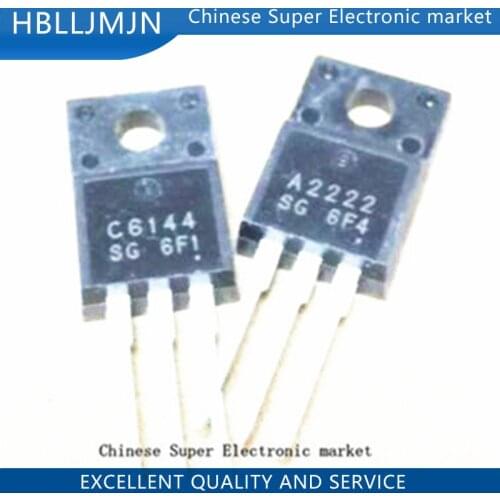 4PCS 2SC6144 2SA2222 C6144+A2222 each 2PCS