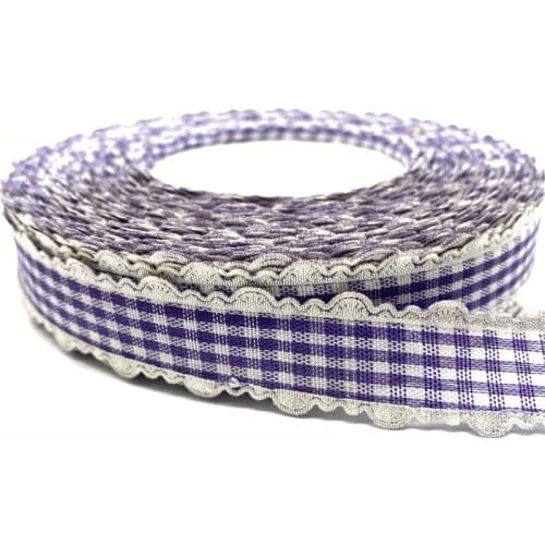 5Yards/lot 18mm Cotton Ribbon Lace Handmade Design Printed Cotton Ribbons For Wedding Christmas Decoration DIY Sewing Fabric #04