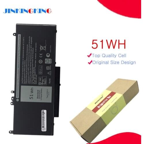 7.4V 51WH G5M10 Laptop battery For DELL Latitude 14 5000 series ( E5450) E5550 E5570 6MT4T OR9XM9 8V5GX O8V5GX 7V69Y
