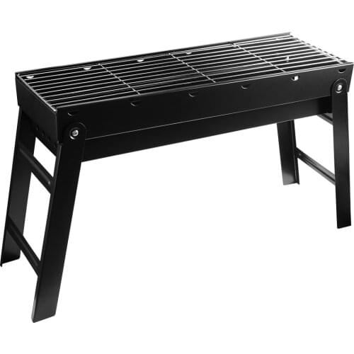 Charcoal Barbecue Grill Set Folding Design Portable Bbq Grill Accessories Portable Outdoor Picnic Backyard