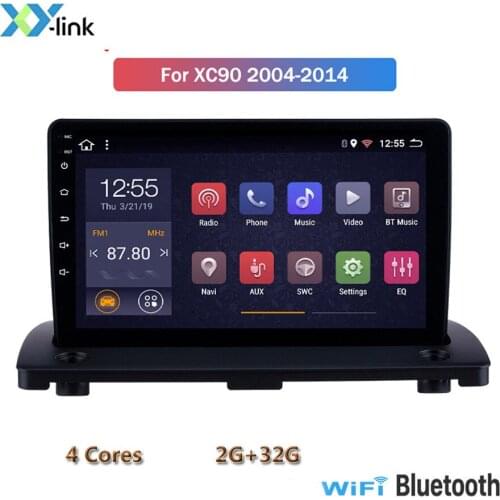 DVD Multimedia Player For 2004-2014 Volvo XC90 Android 8.1 9inch car Radio Stereo Head Unit Navigation GPS audio no 2 din dvd