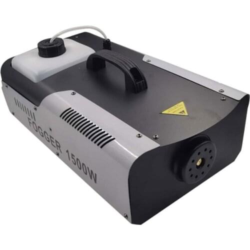 Best quality Remote and wire control 1500W smoke machine stage fog machine smoke generator for Oil liquid spraying 1500W fogger