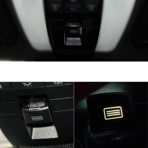 FaroeChi 3 Color Plastic Sunroof Window Switch Button Plastic Switch for Mercedes-Benz W204 C-CLASS W212 A207 E-CLASS W218