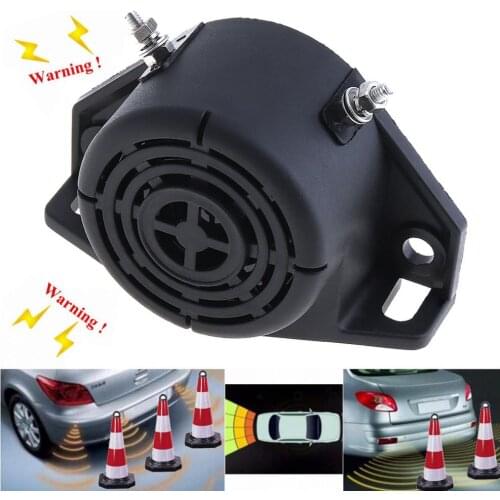 KX-5026 Black 105dB Universal Reversing Back Up Alarm Horn Speaker Suitable for Motorcycle / Car / Vehicle / Tricycle