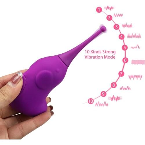 New USB Cute Shape 10 Speed Breast Massger Nipple Clamps Vaginal Vibrator Multi Function Clitoris Sex Toy for Women Erotic Goods