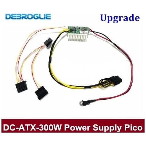 NEW DC5.5x2.5mm 12V Input DC-ATX-300W 24pin Power Supply Module Swithc Pico PSU Mini ITX High DC-ATX power module ITX Z1