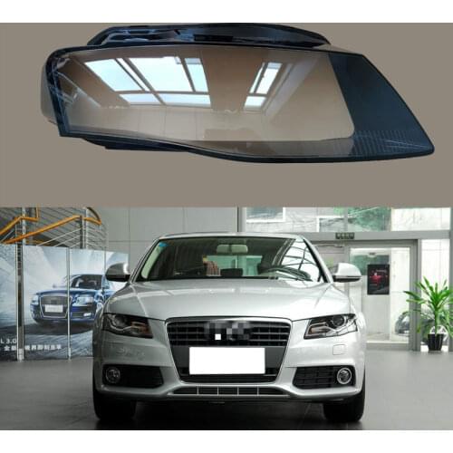 For Audi A4L head lampshade A4LB8 transparent glass head lampshade shell surface 2009-2012