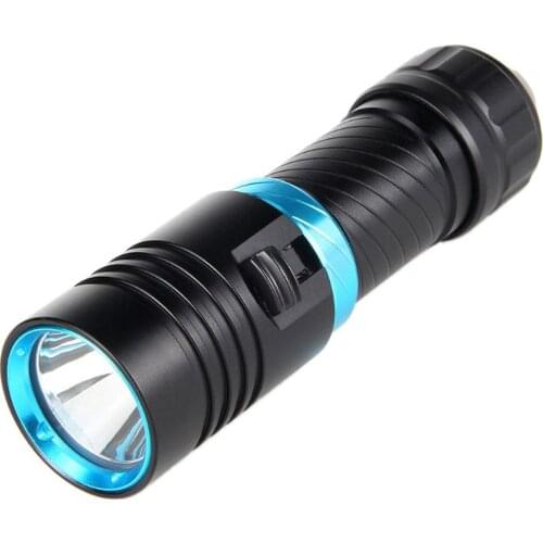 Portable LED Diving Flashlight Electric Torch Underwater Waterproof Dive Lantern Light Lamp Outdoor Activities AXYC