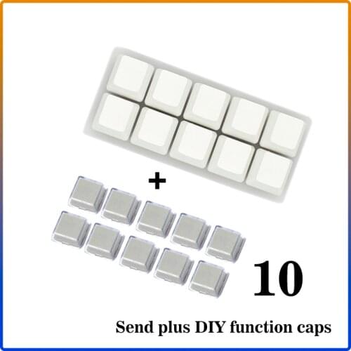 New Programmable Mechanical Keyboard 10 keys Macro keypad Blue / Red Switch DIY USB Programming Shortcut Outemu Hot swap OSU