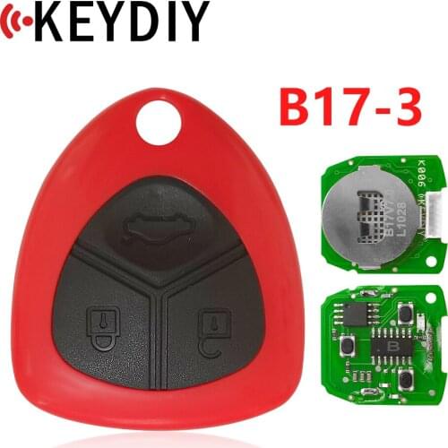 KEYDIY KD Remote B17 Key 3 Button KD Remote Control For KD900 KD900+ KD200 URG200 Mini KD (1 Piece)