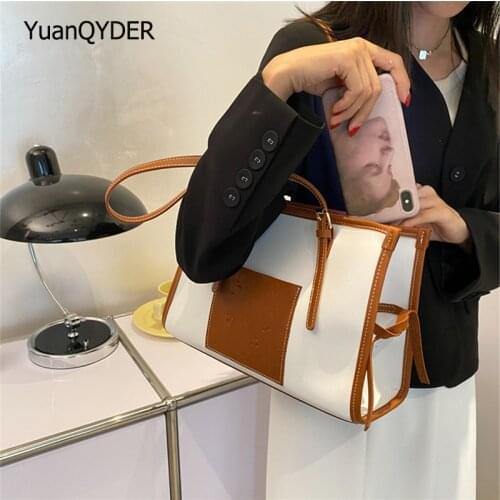 Simple Shoulder Bags for Women 2021 Famous Brand Luxury Handbag Ladies Bags Designer Shoulder Crossbody Bag PU Leather Handbag