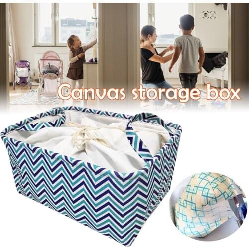 Cloth Steel Frame Storage Box for Clothes Bed Sheets Blanket Pillow Shoe Holder Container Organizer PI669