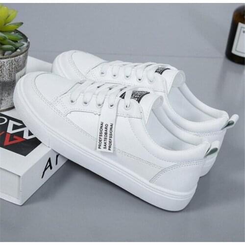 New womens sneakers fashion round head stitching lace-up flat-bottom non-slip lightweight comfortable casual shoes women