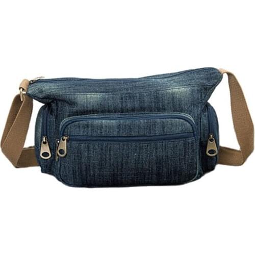 2021 High Quality Women Denim Shoulder Bags Fashion Cross Body Bags Casual Travel Totes For Girls Drop Shipping