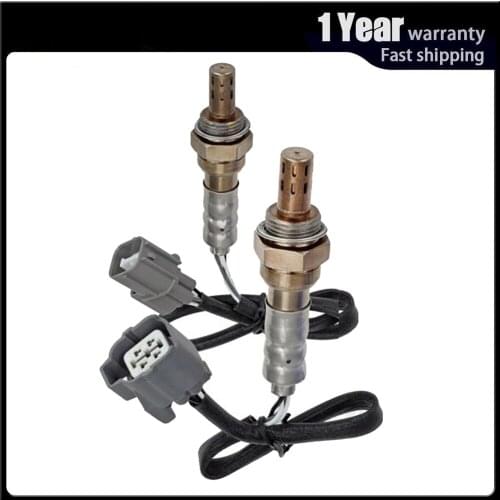 234-4098 234-4733 2pcs 4Wires O2 Sensor Front Upstream Heated Lambda For 1999 2000 Honda Civic 1.6L D16Y8 Auto Parts Replacement