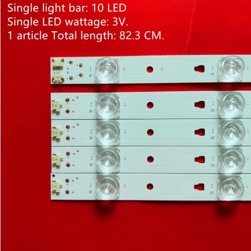 5piece/lot FOR HAIER LE42AL88R81A2 TV backlight LED42D10A-ZC14DFG-01 30342010203